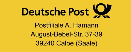 ehemalige Postagentur A. Hamann